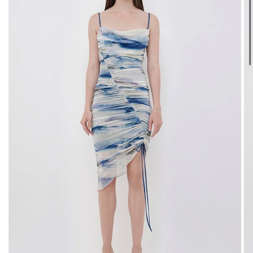 Simkhai Trixie Mesh Mini Dress